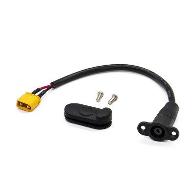 Puerto de carga DC5,5x2,1 para Kukirin G2 Pro con conector XT-30