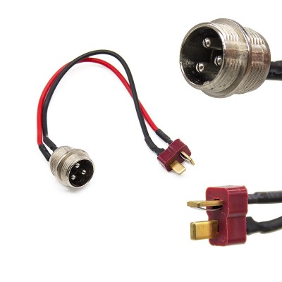 Puerto de carga GX16 - conector T-Plug (incluye tapa de conector) Puerto de carga GX16 - conector T-Plug (incluye tapa de conector)