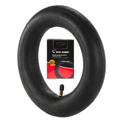 Cámara de aire Premium 10x2,50. Válvula recta 180°