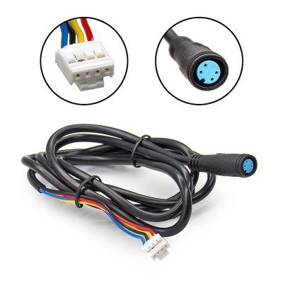 Cable Central de comunicación Waterproof. Cable de alimentación para Xiaomi, Navee y similares. Negro (8mm - 118cm) Cable Central de comunicación Waterproof. Cable de alimentación para Xiaomi, Navee y similares. Negro (8mm - 118cm)