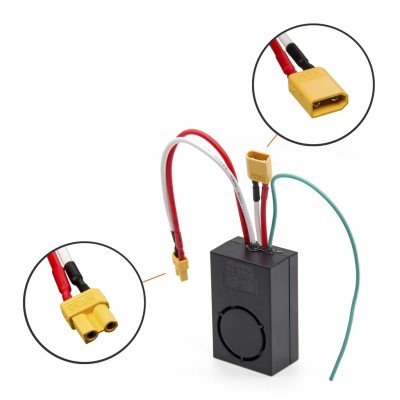Alarma antirrobo para patinetes y bicicletas eléctricas, 36-55V con control remoto, conector XT30 [CITYNEYE]