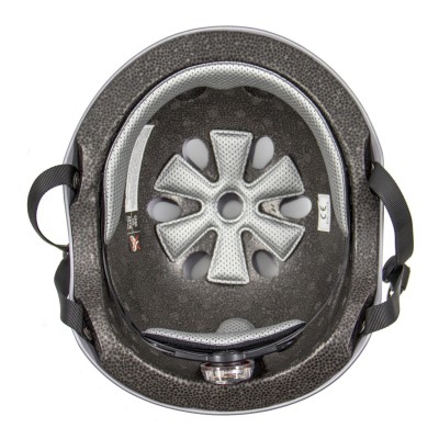 Casco Gris para Scooter, Bicicleta y E-Bike - Talla L  [City Wheel]