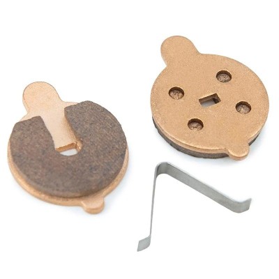 Pastillas de freno M17 sinterizada redonda con tetón (2pcs)