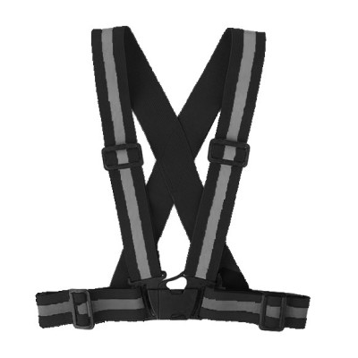 Chaleco de Tirantes Reflectante (Negro)