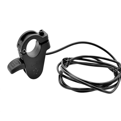 Acelerador con apertura completa con conector SM1,6m negro