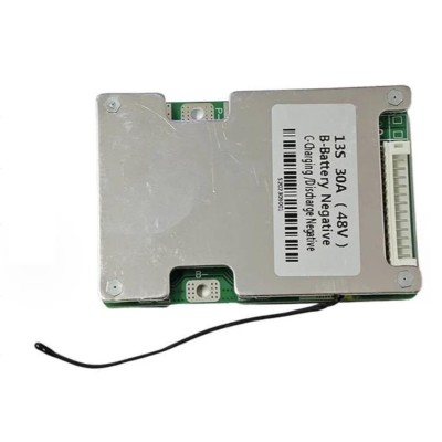 BMS 13S 48V 30A Li-Ion Batería Autobalanceo