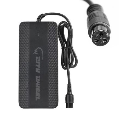 Cargador 48v con Ventilador (salida 54,6V) 2A conector GX16 [City Wheel]