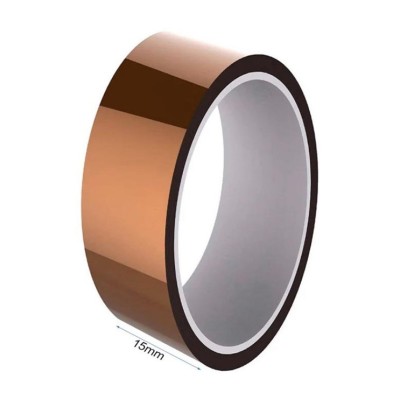 Cinta Adhesiva Kapton 15MM.  33M
