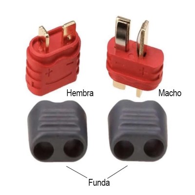 Conector T PLug para Macho & Hembra