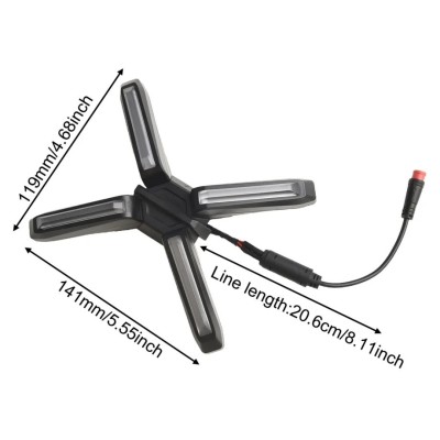 Luces (Tipo X) para Segway Ninebot ZT3 Pro