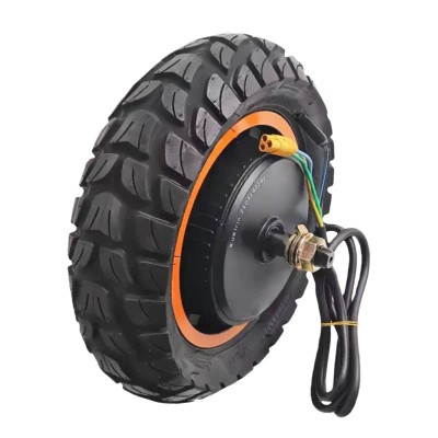 Rueda Motor trasero 48V-900W para Kukirin G2 MAX. Cable 100cm. Neumático 255x80 Offroad
