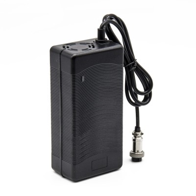 Cargador Premium 48V con Ventilador (salida 54,6V) 3A conector Gx16 [City Wheel]