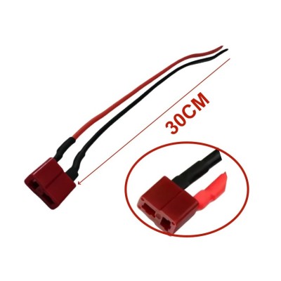 Conector T con cable - 30 CM