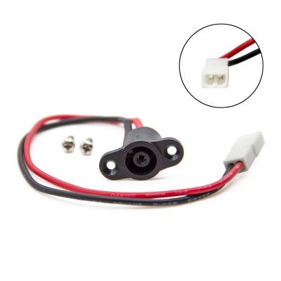 Puerto de carga 8mm para Xiaomi M365 / Pro. Conector de carga