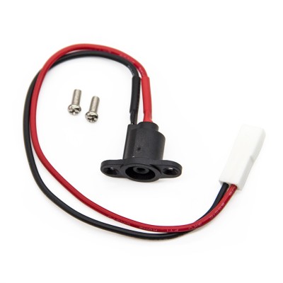Puerto de carga 8mm para Xiaomi M365 / Pro. Conector de carga