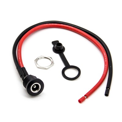 Puerto de carga DC 2.5 Con Tapa. Conector de carga