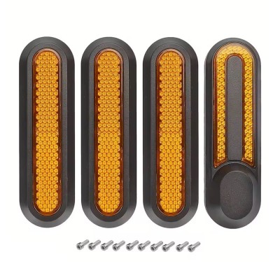 Tapa reflectante para Xiaomi y similares (Amarillo)