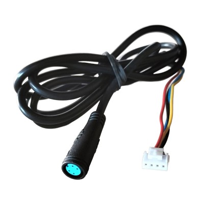 Cable Central de comunicación Waterproof. Cable de alimentación para Xiaomi, Navee y similares. Negro (8mm - 118cm)