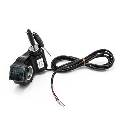 Llave de contacto con voltímetro - Conector SM Llave de contacto con voltímetro - Conector SM