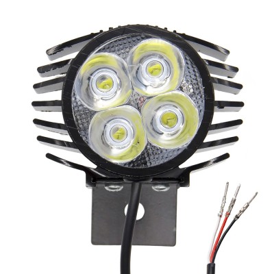 Faro Led. Luz frontal con bocina y claxon (12-72V). Smartgyro