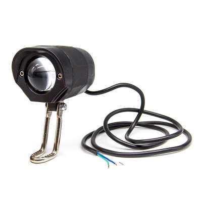 Faro Luz Led con claxon negro (12-72V)