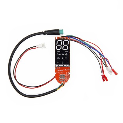 Kit electrónica genérico y Display 36V 16A 350W. Acelerador de pulgar, Cable de comunicación, Faro delantero, Luz de freno
