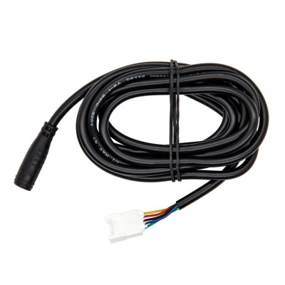 Kit electrónica genérico y Display 36V 16A 350W. Acelerador de pulgar, Cable de comunicación, Faro delantero, Luz de freno
