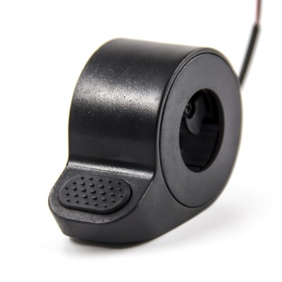 Acelerador para Ninebot F20, F25, F30, F40 / Xiaomi M365, 1S y Essential - Conector JST ZH. Pulgar (Negro)