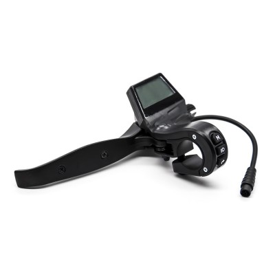 Maneta de freno izquierda con Display para Ecoxtrem-Bison / Bogist Urbetter M6 / B-Mov freestyle 5. Hall y LCD