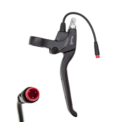 Maneta de freno Derecha compatible con Smartgyro/Zwheel/Urbanglide/Citywheel y similar. Conector waterproof [Wuxing]