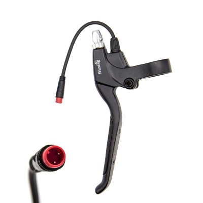 Maneta de freno Izquierda compatible con Smartgyro/Zwheel/Urbanglide/Citywheel y similar. Conector waterproof [Wuxing]