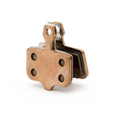 Pastilla de freno M12 de cobre sinterizada rectangular con tetón