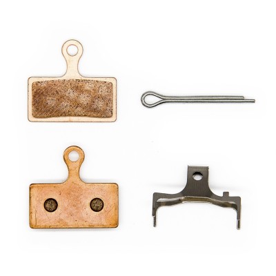 Pastilla de freno M10 de cobre sinterizada rectangular con tetón