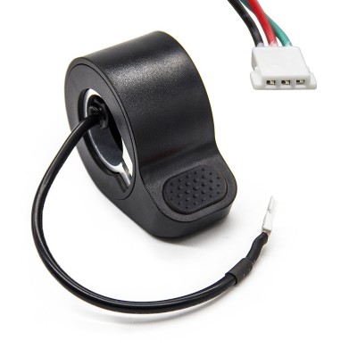 Acelerador para Ninebot Xiaomi M365, 1S y Essential / F20, F25, F30, F40 - Conector plano. Pulgar (Negro) Acelerador para Ninebot Xiaomi M365, 1S y Essential / F20, F25, F30, F40 - Conector plano. Pulgar (Negro)