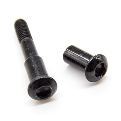 Tornillo Pasador eje de plegado para mástil Xiaomi M365 - 8/M6x50mm (Negro)