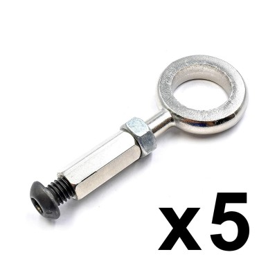 Tornillo bloqueo Patinete Electrico Bisagra pasador eje de plegado (5 Uds)