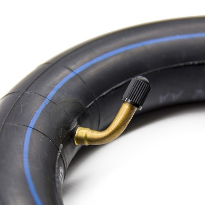 Cámara de aire Premium 10x2,5. Válvula Curva 45 grados Reforzada 130gr [City Wheel]