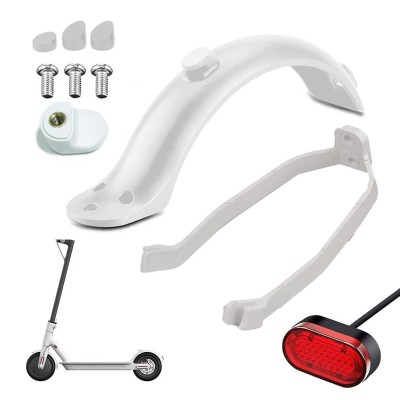 Kit Guardabarros GX1.0 para Xiaomi M365 y Pro (Blanco)