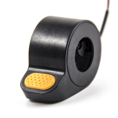 Acelerador para Xiaomi M365/1S/Essential/Mi3/Pro/Pro2, Ninebot Serie F y D. Pulgar (Amarillo)