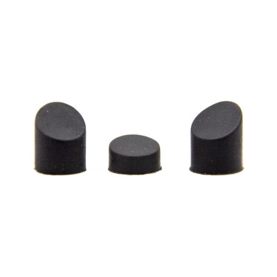 Tapón Goma y Tornillos para Guardabarros trasero GX1.0 Xiaomi (Negro) 10 uds