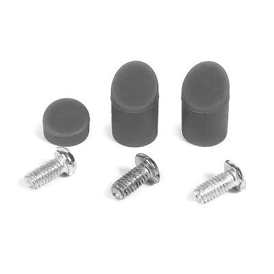 Tapón Goma y Tornillos para Guardabarros trasero GX1.0 Xiaomi (Gris)